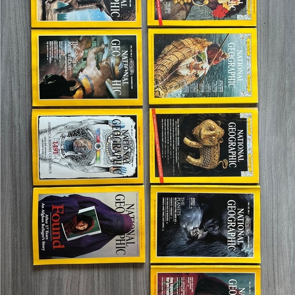 Super Vintage National Geographic Magazine lot. - Picture 9 of 10